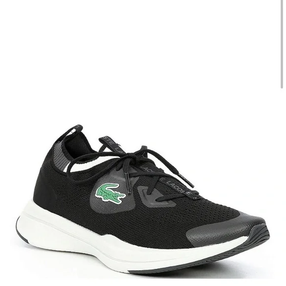 NWT Lacoste mens Shoes LACOSTE MEN SPORT WHITE SZ 11 NWT Bayliss Leather Perforated  main image 2